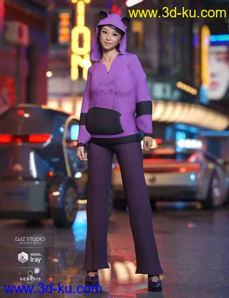 3D打印模型Casual Kitty - Spirit的图片