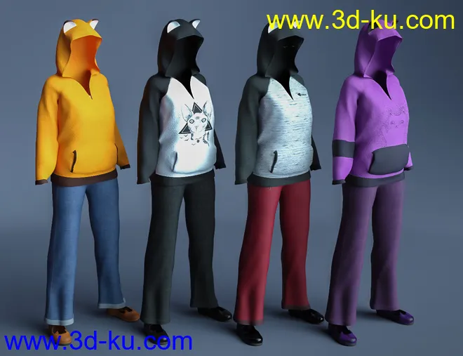 Casual Kitty - Spirit模型的图片10