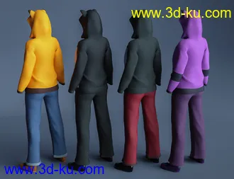 3D打印模型Casual Kitty - Spirit的图片