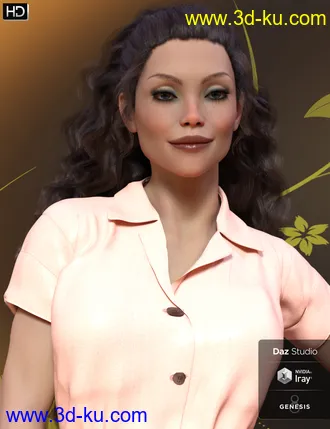 3D打印模型Cataleya HD for Genesis 8 Female的图片