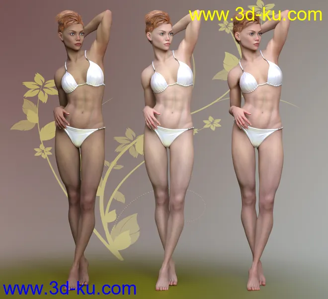 Cataleya HD for Genesis 8 Female模型的图片11