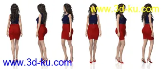 3D打印模型Catherina HD For Genesis 8 Female的图片
