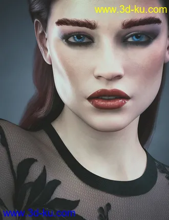 3D打印模型CB Dakota HD For Genesis 8.1 Females的图片