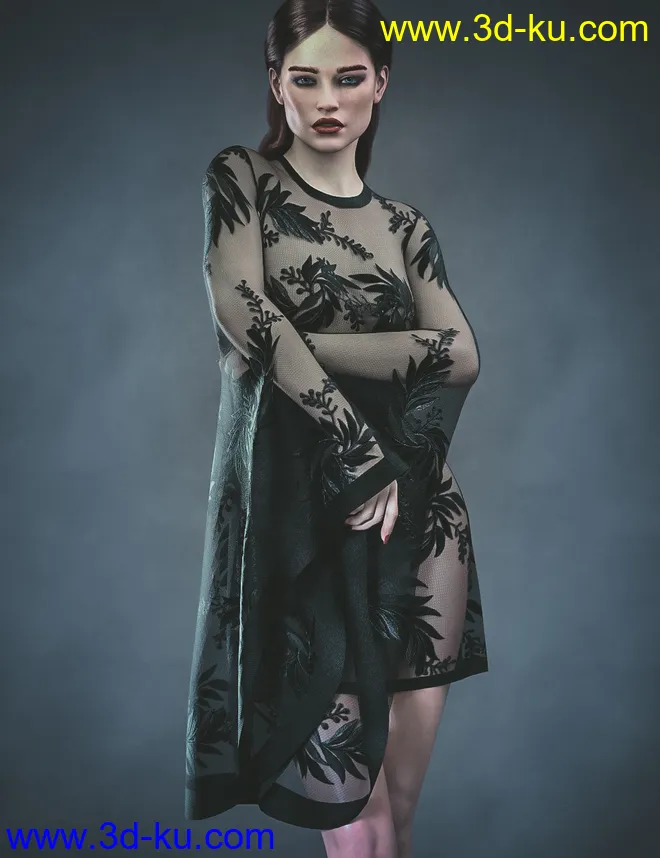 CB Dakota HD For Genesis 8.1 Females模型的图片2