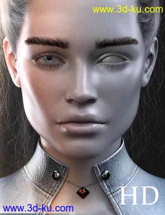 3D打印模型CB Dakota HD For Genesis 8.1 Females的图片