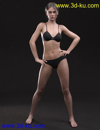3D打印模型CB Dakota HD For Genesis 8.1 Females的图片