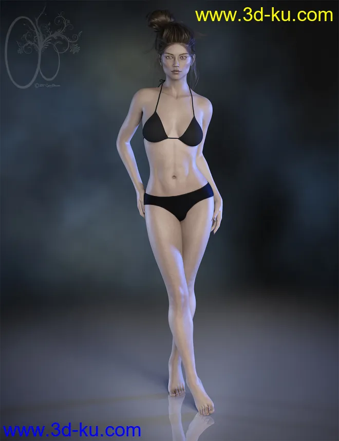 CB Gwendolin for Genesis 8 Female模型的图片5