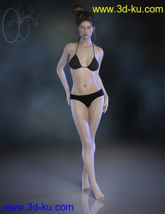 3D打印模型CB Gwendolin for Genesis 8 Female的图片