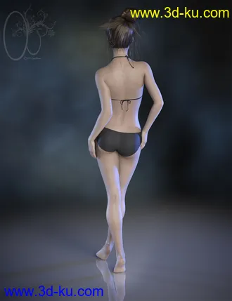 3D打印模型CB Gwendolin for Genesis 8 Female的图片