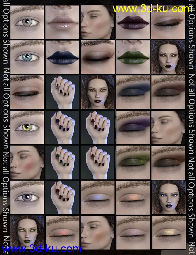 CB Gwendolin for Genesis 8 Female模型的图片7