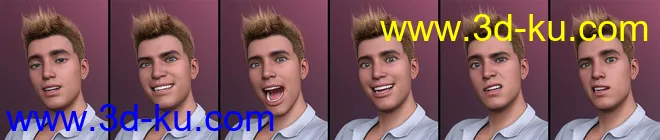 CDI Comedian Poses for Genesis 8.1 Male模型的图片6