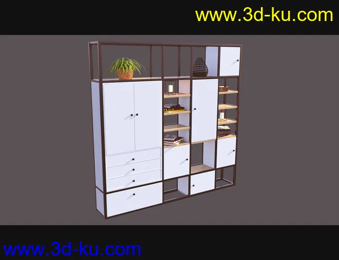 Cecilia House Bed Furniture模型的图片4