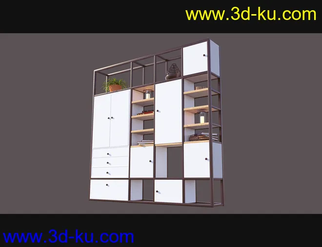Cecilia House Bed Furniture模型的图片5