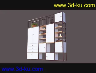 3D打印模型Cecilia House Bed Furniture的图片