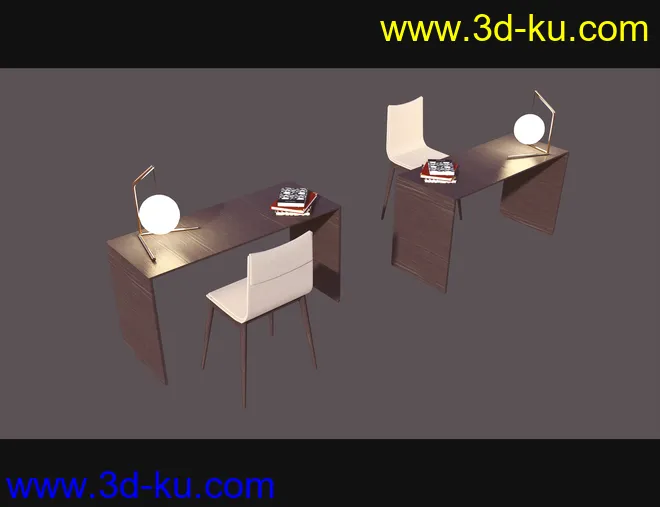 Cecilia House Bed Furniture模型的图片6