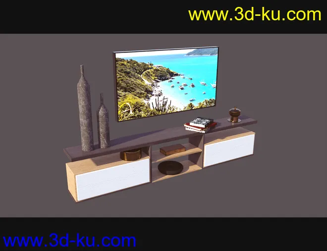 Cecilia House Bed Furniture模型的图片7
