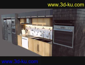 3D打印模型Cecilia House Kitchen Props的图片
