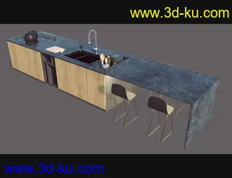 3D打印模型Cecilia House Kitchen Props的图片