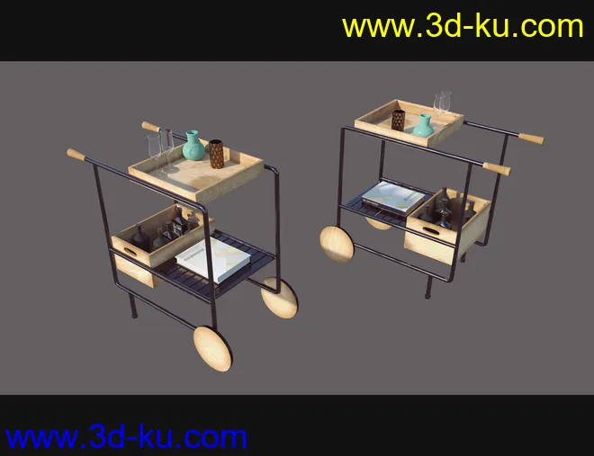 Cecilia House Kitchen Props模型的图片6