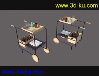 3D打印模型Cecilia House Kitchen Props的图片