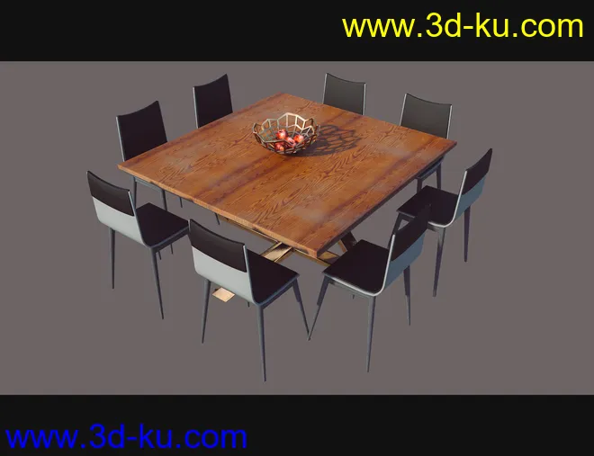 Cecilia House Living Room and Outdoor Furniture模型的图片6