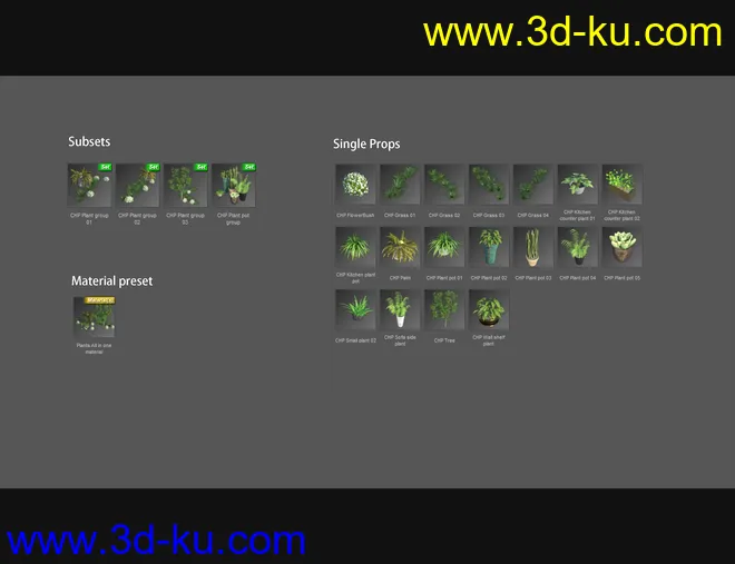 Cecilia House Plants模型的图片12