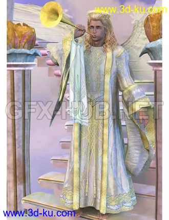 3D打印模型Celestial Angel的图片