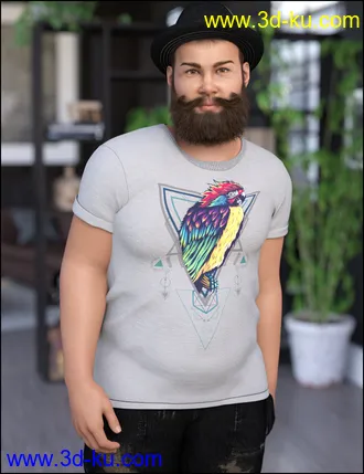 3D打印模型Chase for Genesis 8 and 8.1 Male的图片