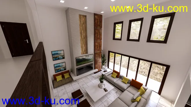 Chef's Kitchen and Living模型的图片8