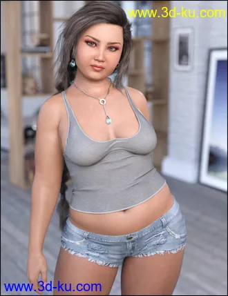 3D打印模型Chelsea for Genesis 8 and 8.1 Female的图片