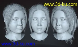 3D打印模型Chelsea for Genesis 8 and 8.1 Female的图片