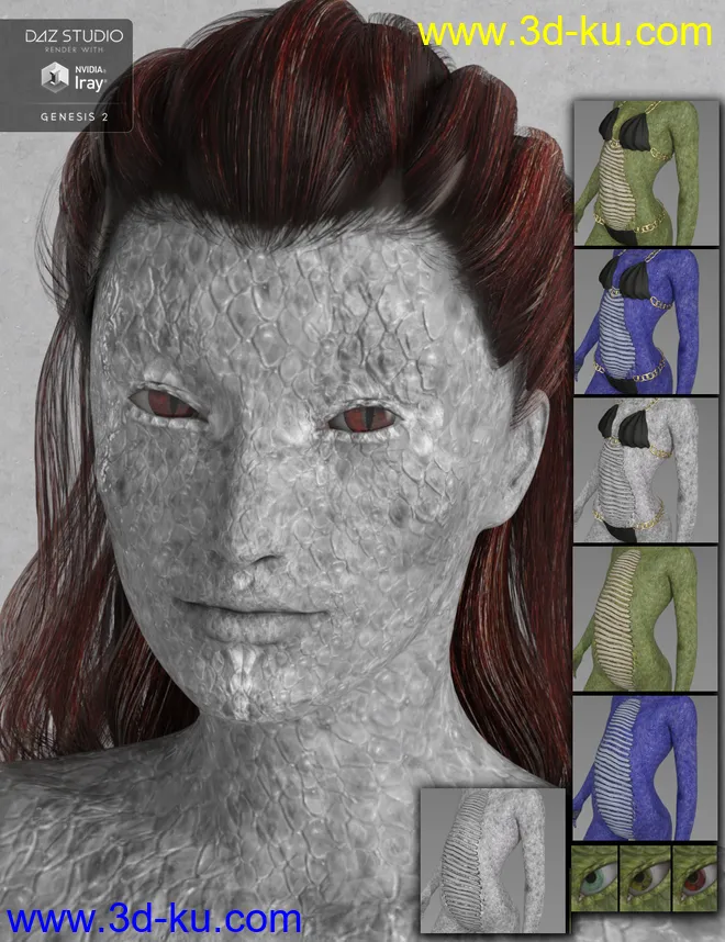Children of the Serpent Genesis 2 Female(s)模型的图片4