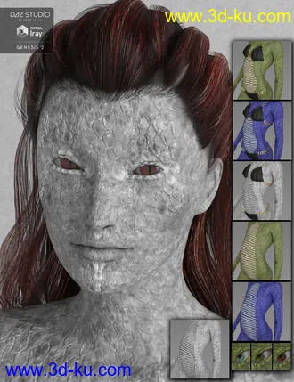 3D打印模型Children of the Serpent Genesis 2 Female(s)的图片