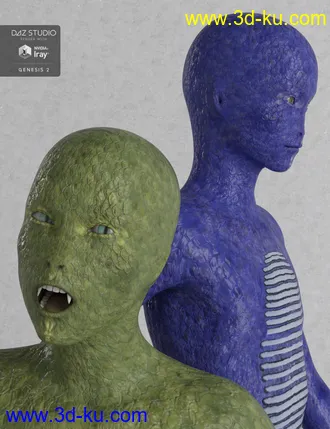 3D打印模型Children of the Serpent Genesis 2 Female(s)的图片