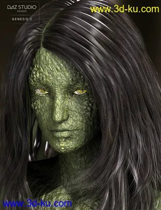 3D打印模型Children of the Serpent Genesis 2 Female(s)的图片