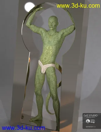 3D打印模型Children of the Serpent Genesis 2 Male(s)的图片