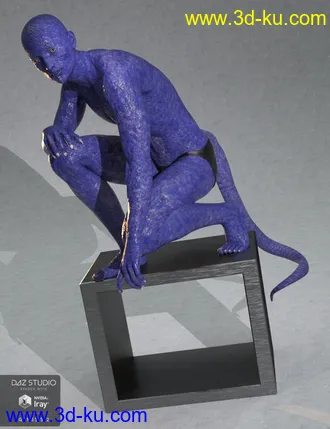 3D打印模型Children of the Serpent Genesis 2 Male(s)的图片
