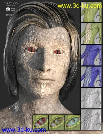 3D打印模型Children of the Serpent Genesis 2 Male(s)的图片