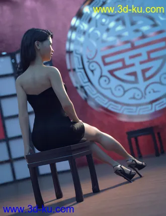 3D打印模型Chinese Studio Set的图片