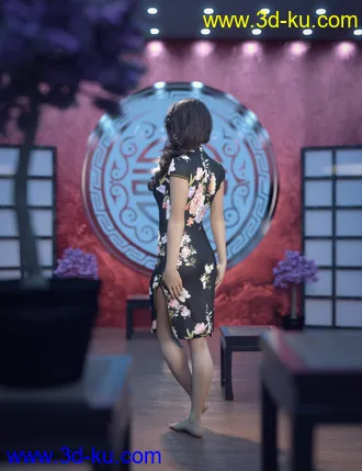 3D打印模型Chinese Studio Set的图片