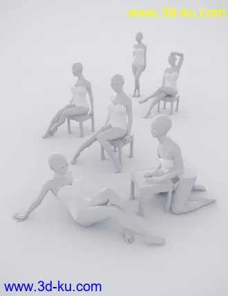 3D打印模型Chinese Studio Set的图片