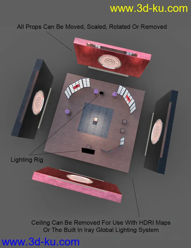 Chinese Studio Set模型的图片11