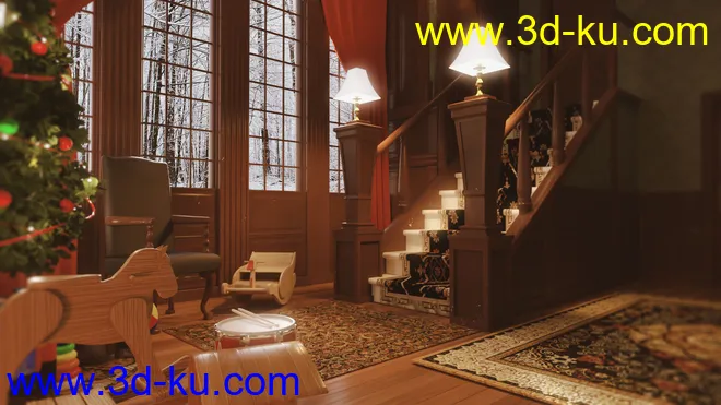 Christmas Room模型的图片3