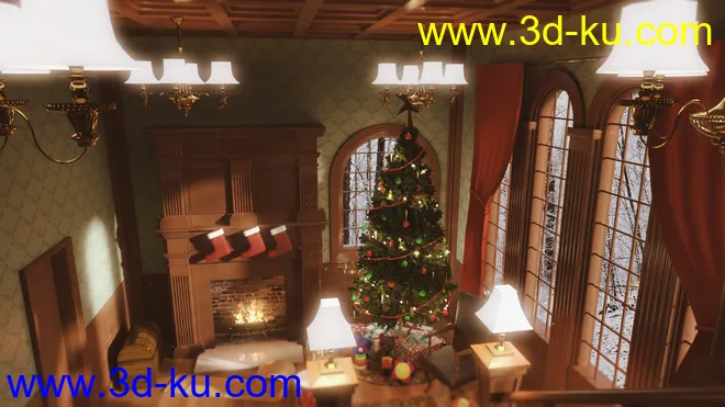 Christmas Room模型的图片7