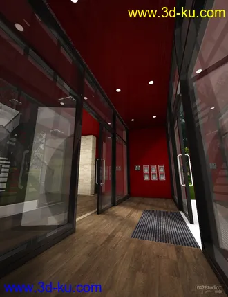 3D打印模型Chroft Apartment Complex的图片