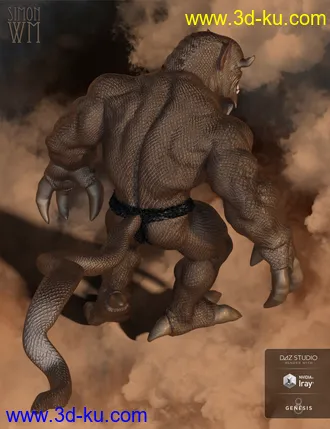 3D打印模型Chronos for Genesis 8 Male(s)的图片