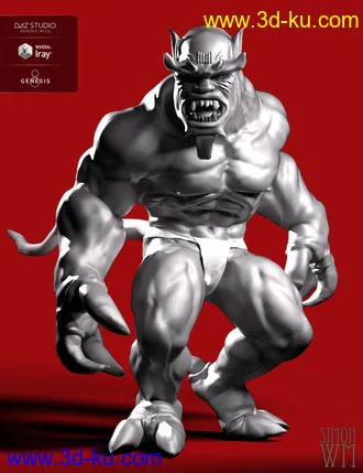 3D打印模型Chronos for Genesis 8 Male(s)的图片