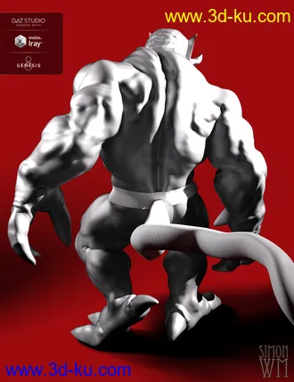 3D打印模型Chronos for Genesis 8 Male(s)的图片