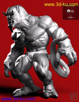 3D打印模型Chronos for Genesis 8 Male(s)的图片