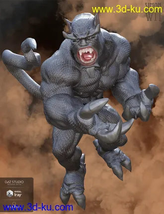 3D打印模型Chronos for Genesis 8 Male(s)的图片
